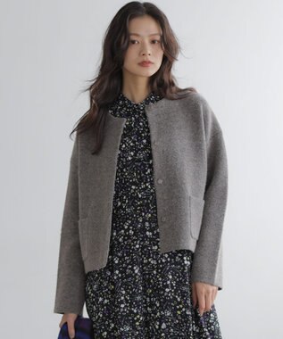 プレーティングニットアウター ジャケット