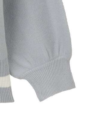 WEGO レタードカーディガン グレー