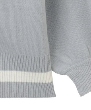 WEGO レタードカーディガン グレー