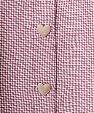 ANY KIDS フリル ジャンパースカート ローズピンク系