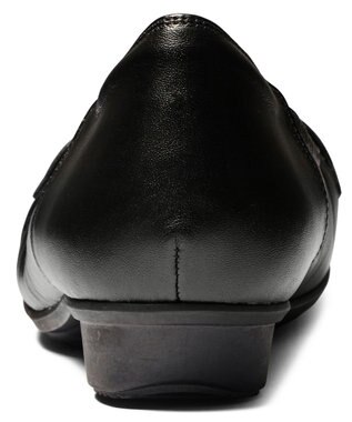 ASICS WALKING ペダラ レディース 2E 2.0cmヒール ブラック系