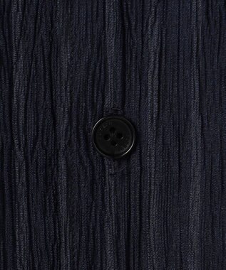 JOSEPH HOMME 【新素材】エアリッジストレッチ ポケット付レギュラーカラー半袖シャツ ネイビー系1