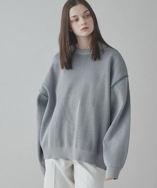 WEGO クリアライトリバーシブルプルオーバー グレー