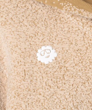 PW CIRCULUS 【手洗い洗濯可】【MEN】グラデーションニットフーディ ゴルフ ベージュ系