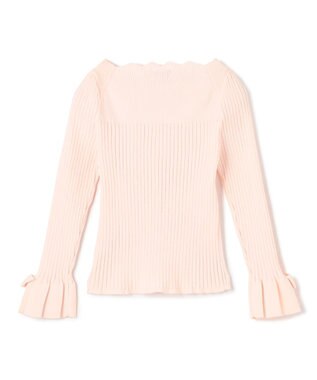 TOCCA 【洗える】ZIGZAG KNIT プルオーバー ピンク系