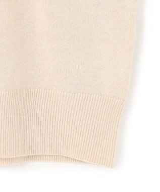 J.PRESS YORK STREET 【UNISEX】ハイゲージタートルネック ニット アイボリー系