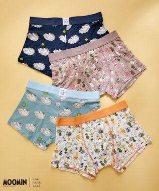 une nana cool 【MOOMIN × une nana cool 】メンズボクサーパンツ PI