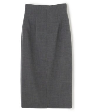 BEIGE， 【Precious 2月号掲載】LAC / 2WAYストレッチIラインスカート C.Gray