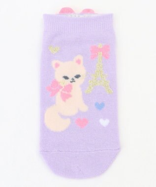 ANY KIDS 【3点セット】ソックス (サマーモチーフ) ライラック系