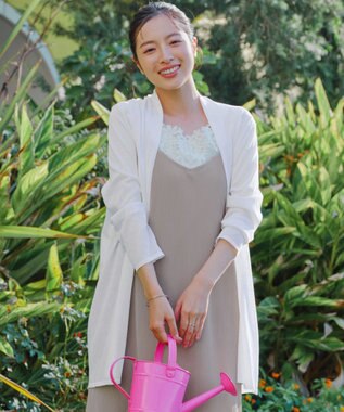  ロングトッパーカーディガン