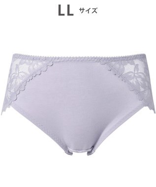 WACOAL ショーツ 【すそピタショーツ】 動いても裾がズレ上がりにくい 綿混(本体) はきこみ丈ふつう レディース PPD265 /ワコール グレー