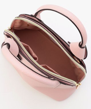 LA BAGAGERIE 【maison vert】 【超軽量/多収納】リボンハンドル2WAYバッグ コーラル