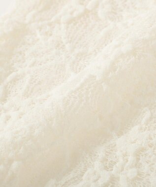 Green Parks レース×シアー２Ｗａｙアームカバー Orange