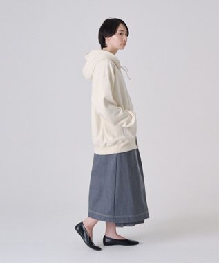 Ripo trenta anni ASYMMETRY デニムスカート GRAY