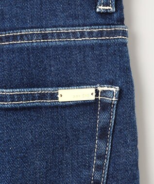ANY SIS 【美Denimシリーズ】センタープレスセミフレア デニム インディゴ