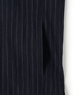 JOSEPH HOMME 【新素材】エアリッジストレッチ ポケット付レギュラーカラー半袖シャツ ネイビー系1