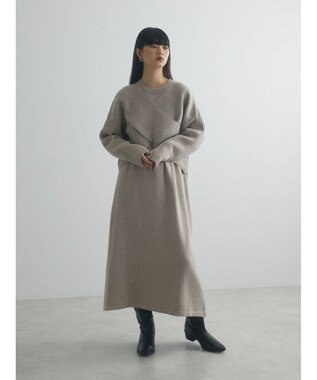 Green Parks armonia. ＳＥＴ２点ニットワンピース
