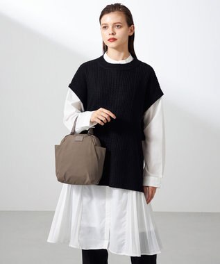 Y'SACCS 【ナイロンタフタ】トラベル2WAYミニボストン ベージュ系その他