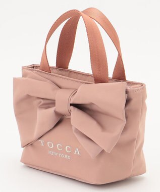 TOCCA 【撥水】WISH RIBBON POUCHBAG ポーチ ピンク系