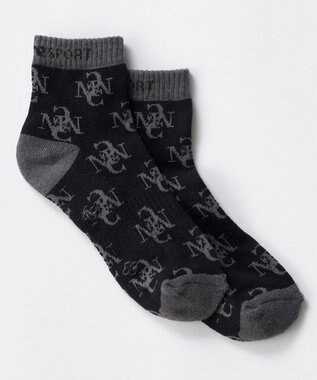 FILA GOLF／marie claire 【marie claire SPORT】 アンクルソックス ブラック