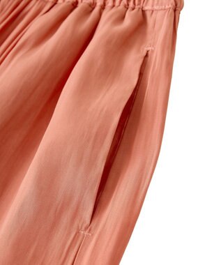 Green Parks サラフレワイドパンツ（無地） Orange