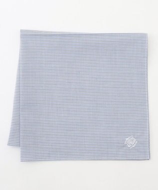 J.PRESS MEN ストライプハンカチ ネイビー系1