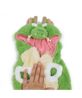 PET PARADISE ペットパラダイス なりきりパーカー 辰 中型犬 大型犬 黄緑