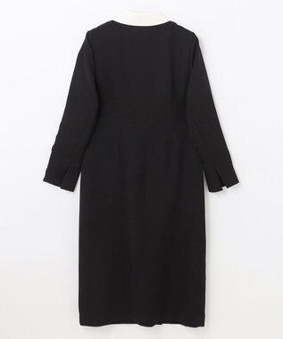 GRACE CONTINENTAL クレリックコートドレス ブラック