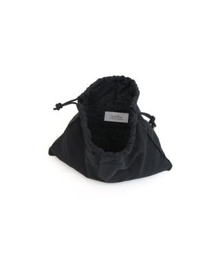 UNBILLION カシュカシュ cachecache / レース縦型トートバッグ ブラック