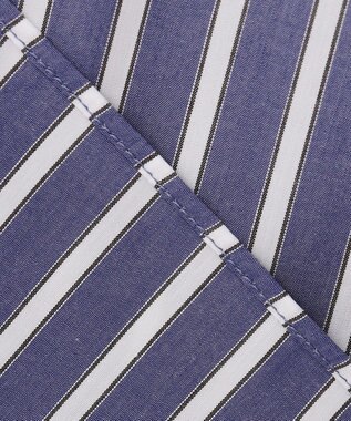 J.PRESS YORK STREET 【UNISEX】タイプライターストライプ シャツ ネイビー系1