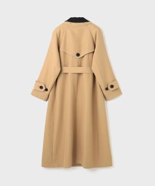 GRACE CONTINENTAL ジャケットレイヤードトレンチ キャメル