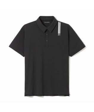 ZERO HALLIBURTON 【吸水速乾・UVケア】 ダブルリブ着心地ポロシャツZHG-M5S7c 82954 ブラック