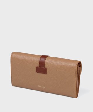 Paul Smith ベルトストラップ 長財布 ベージュ
