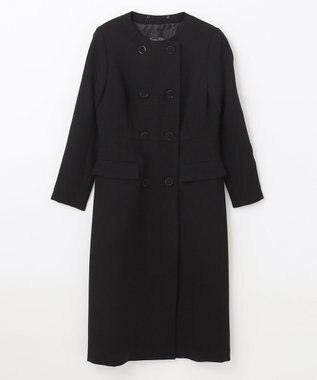 GRACE CONTINENTAL クレリックコートドレス ブラック