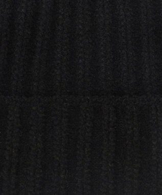 JOSEPH ABBOUD MOUNTAIN 【イージーケア/軽量/ソフト】ニットフリース ニットキャップ ブラック系