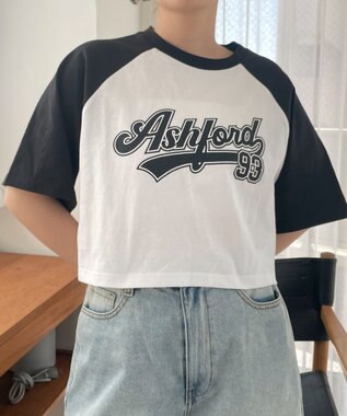 WEGO ラグランショートT ブラック