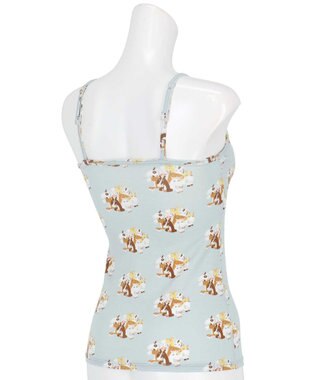 une nana cool 2026年お年賀「まるっとうまくいく」 カップ付きキャミソール グレー