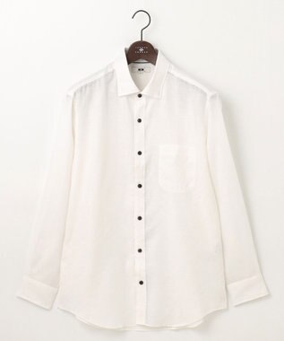 JOSEPH ABBOUD 【キングサイズ・麻100％・軽い・涼しい】モイスチャーリネン シャツ