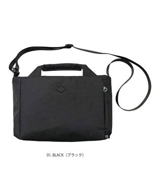 ROOTOTE 1121【超軽量撥水素材】SN.ベビールー2way.ライトウォーターリペレント-F 01：ブラック