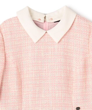 TOCCA 【洗える・消臭】 TWEED BLOSSOM ドレス ピンク系5