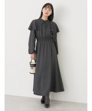 earth music&ecology デニムライクワンピース Black