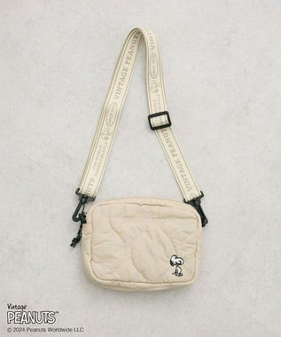 Green Parks ■ＰＥＡＮＵＴＳ　キルティングショルダーＳ Light Beige