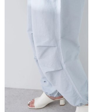 earth music&ecology バルーンシルエットパンツ Light Gray