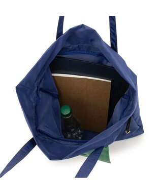 LANVIN en Bleu ポプリス ポケッタブルバッグ ネイビー