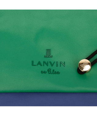 LANVIN en Bleu ポプリス ポケッタブルバッグ ネイビー