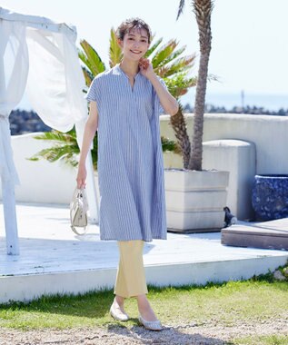 Tiaclasse 【本革】ショルダーストラップ付きスクエアミニバッグ アイボリー