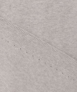 JOSEPH HOMME ファインクレスコクレープ　半袖ニット ライトグレー系