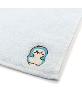 Mother garden しろたん 無撚糸 ミニタオル 刺繍 ワンポイント入り 《単品》 らむね