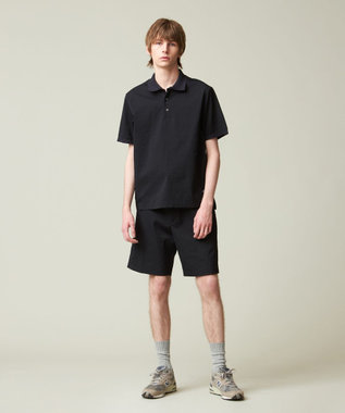 J.PRESS MEN 【MECHANICAL】【ビジネス対応 / ハイパワーストレッチ】アクティブポロシャツ ネイビー系9