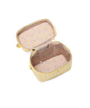 style code 【MERCURYDUO/マーキュリーデュオ】ストライプキルティング　バニティミニショルダーバッグ イエロー